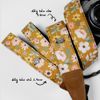 Dây đeo máy ảnh dành cho máy Fuji, Canon, Nikon, Sony.. - Camera Strap - MadebyCammix - Dây đeo máy ảnh Vintage hoa vàng