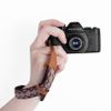 Dây đeo cổ tay máy ảnh Cammix - Wrist strap hoạ tiết thổ cẩm - Nâu và Navy - For Fujifilm, Sony, Canon, Nikon....