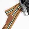 [NEW] Dây đeo máy ảnh - Dây sọc - Vàng sọc xanh - Camera Strap dành cho Fujifilm, Sony, Canon, Nikon... - Made by Cammix