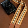 [NEW] Dây đeo máy ảnh - Dây sọc - Vàng sọc xanh - Camera Strap dành cho Fujifilm, Sony, Canon, Nikon... - Made by Cammix