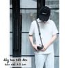 Dây đeo máy ảnh dành cho máy Fuji, Canon, Nikon, Sony - Camera Strap hoạ tiết nâu - Dây deo máy ảnh Made by Cammix