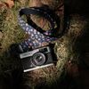 Dây đeo mảy ảnh xanh hoa nhí - Camera Strap dành cho máy ảnh Sony, Canon, Nikon, Fuji,..... - Dây máy ảnh MadebyCammix