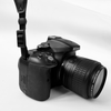 Dây đeo mảy ảnh xanh hoa nhí - Camera Strap dành cho máy ảnh Sony, Canon, Nikon, Fuji,..... - Dây máy ảnh MadebyCammix