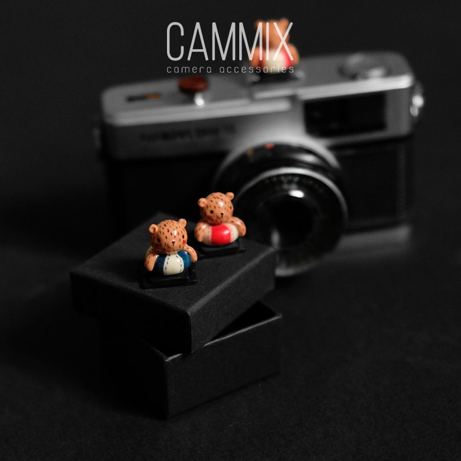 Hotshoe cover - Nút gài flash Gấu