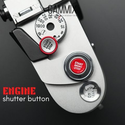  Shutter Button - Nút chụp máy ảnh hình Engine button - Khởi động niềm đam mê chụp ảnh của bạn 