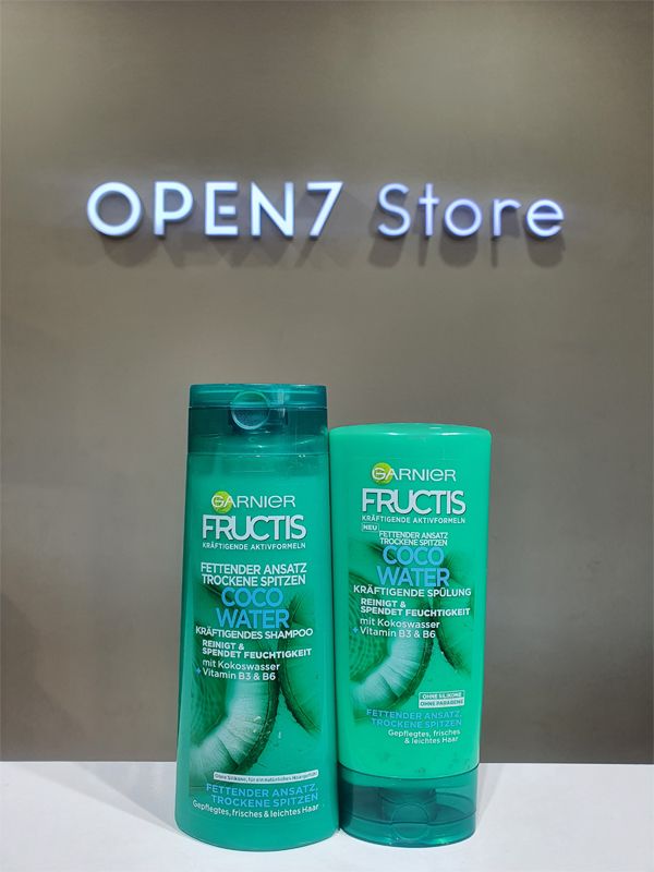 Bộ Dầu Gội đầu Va Xả Garnier Fructis Coco Water Hang Xach Tay Của đức Open7 Store