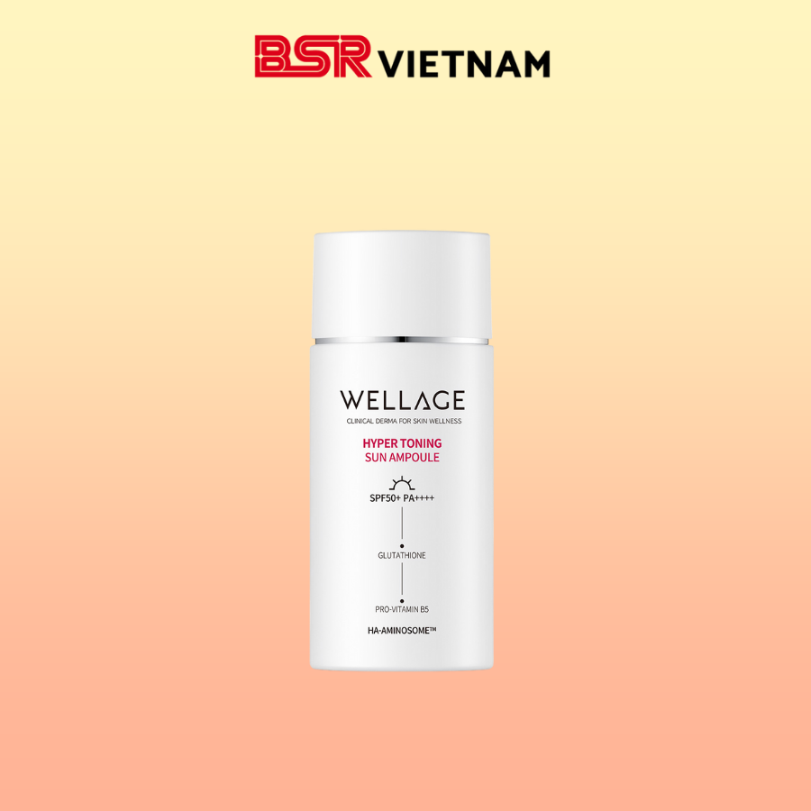  Kem chống nắng bảo vệ da Wellage Hyper Toning Sun Ampoule 50ml 