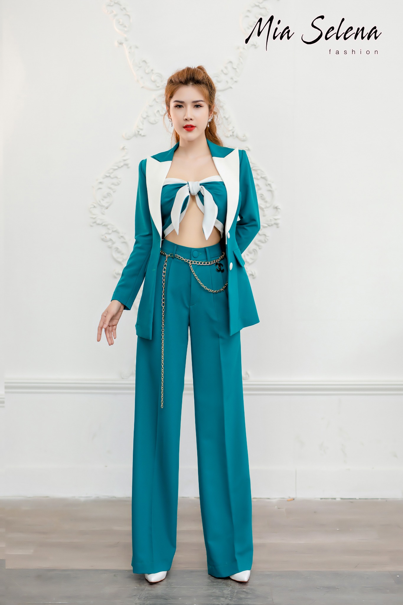 Vest nữ Mia Selena thiết kế phong cách doanh nhân sang trọng, trẻ trung (Nude)