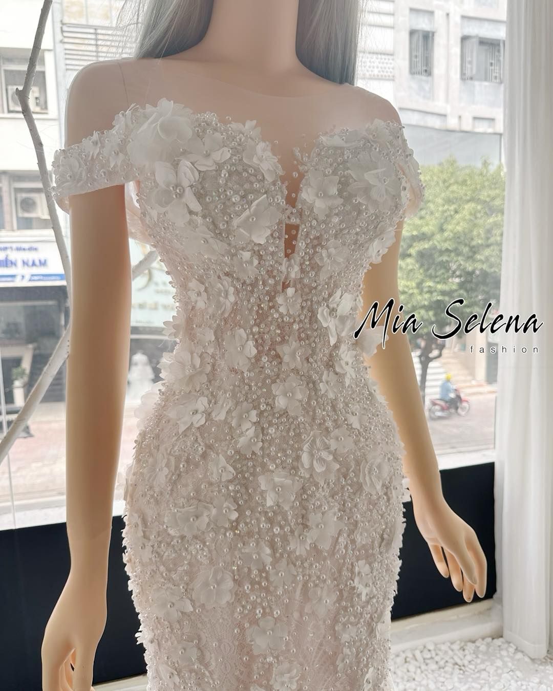 Đầm đuôi cá thiết kế cao cấp