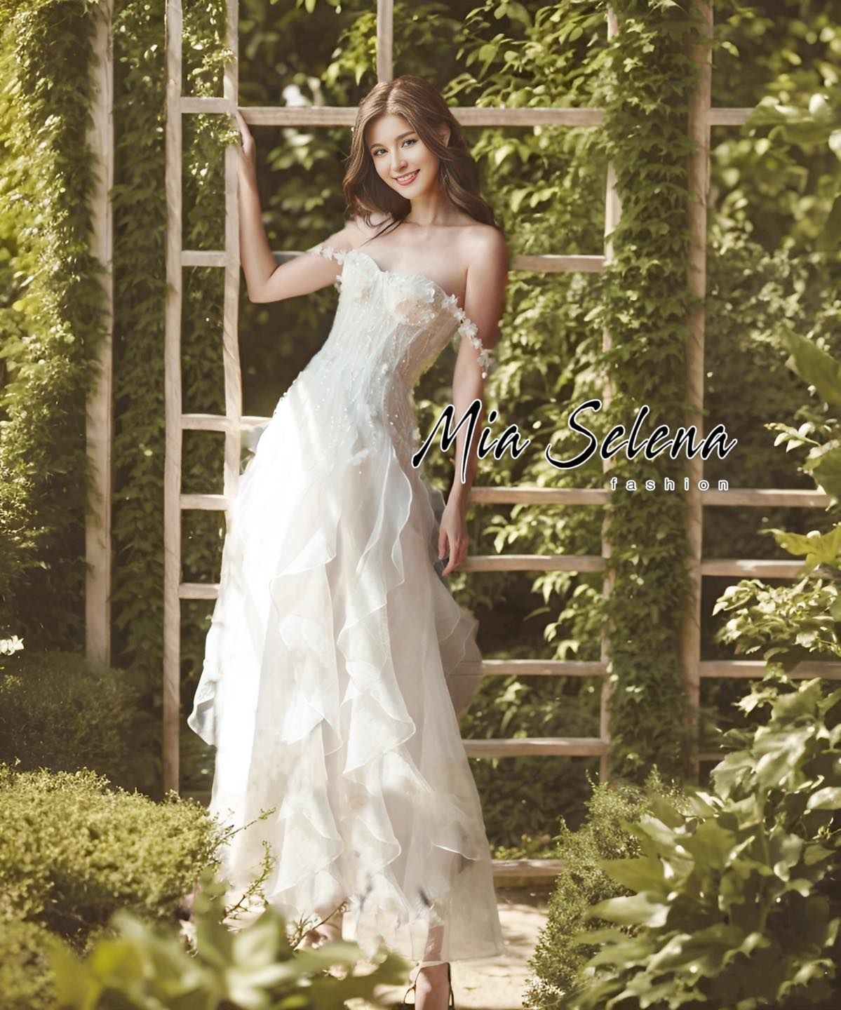 Đầm cưới thiết kế dể thương