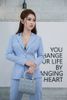 Bộ vest Mia Selena thiết kế cực tôn dáng ( Xanh dương )