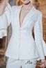 Bộ vest Mia Selena thiết kế tay loe độc lạ cực sang chảnh (Trắng)
