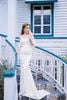 Đầm cưới Mia Selena thiết kế hở vai phối lưới hoa trước ngực cực tôn dáng(Trắng)