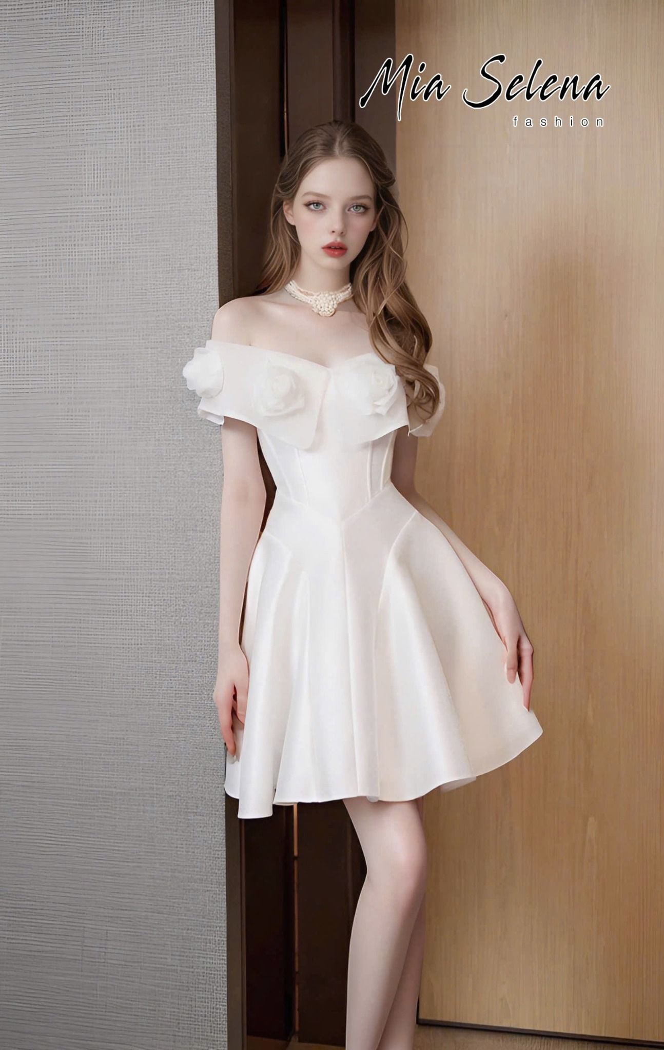 Đầm trắng thiết kế quyến rũ