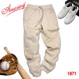  Quần Jogger big size, kaki nam Amazing, gấu bo chun, dáng thể thao năng động, vải co giãn nhẹ 