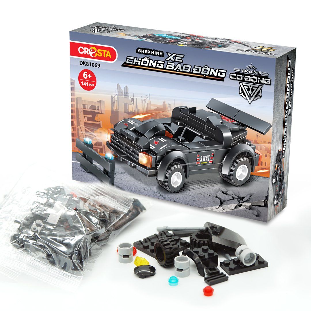 Ghép Hình Lực Lượng Cơ Động  - Xe Chống Bạo Động 141 Chi Tiết DK81069