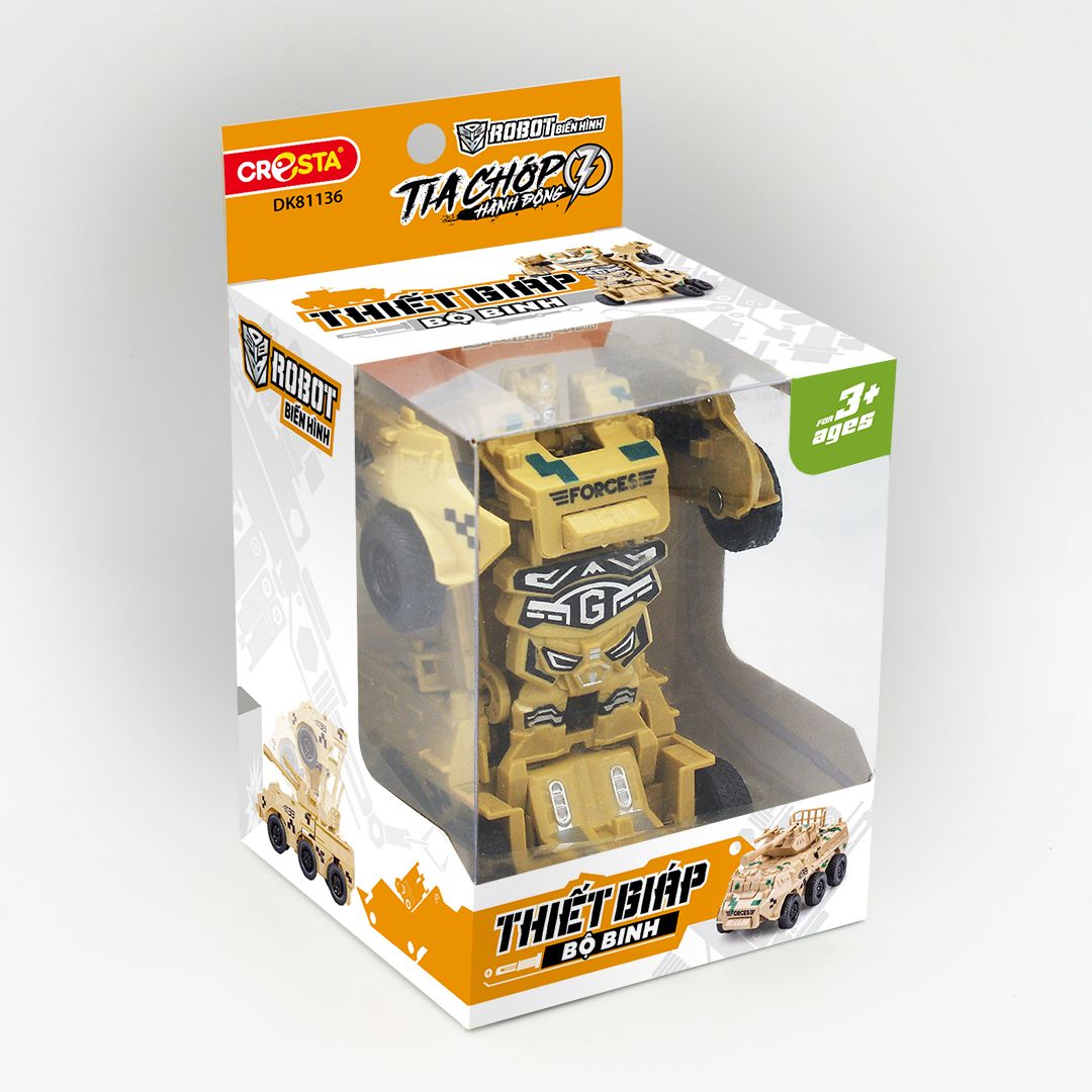 Robot biến hình - Thiết giáp bộ binh, DK 81136 – DUKA.VN