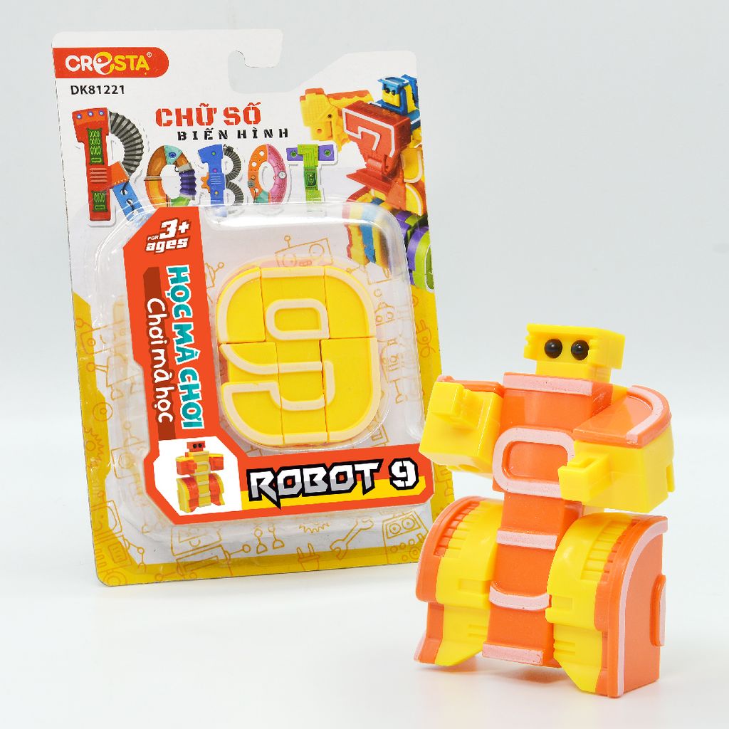 Chữ số biến hình - Robot 9,DK81221