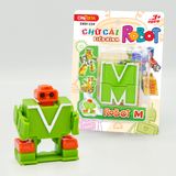 Chữ cái biến hình - Robot M,DK81239
