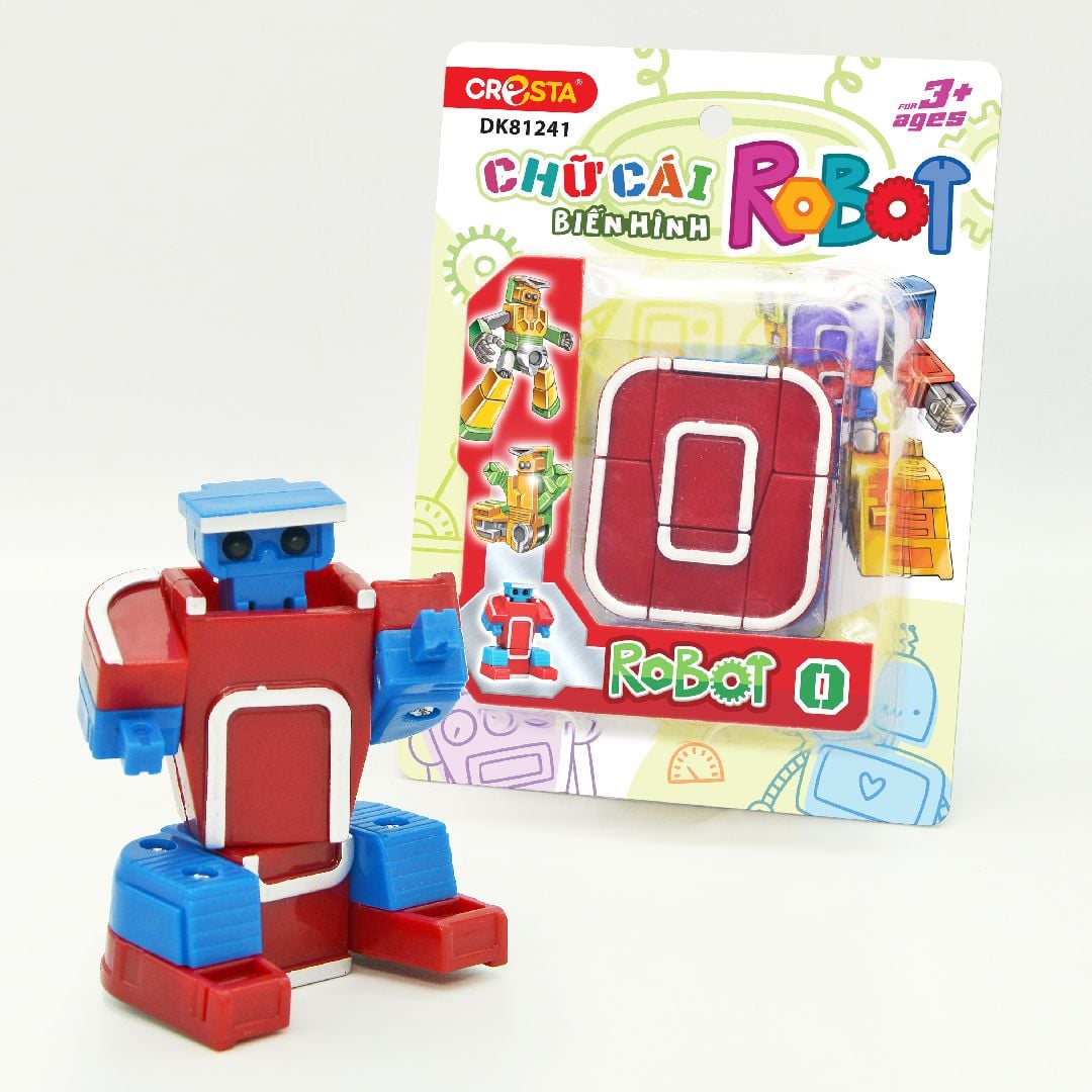 Chữ cái biến hình - Robot O,DK81241