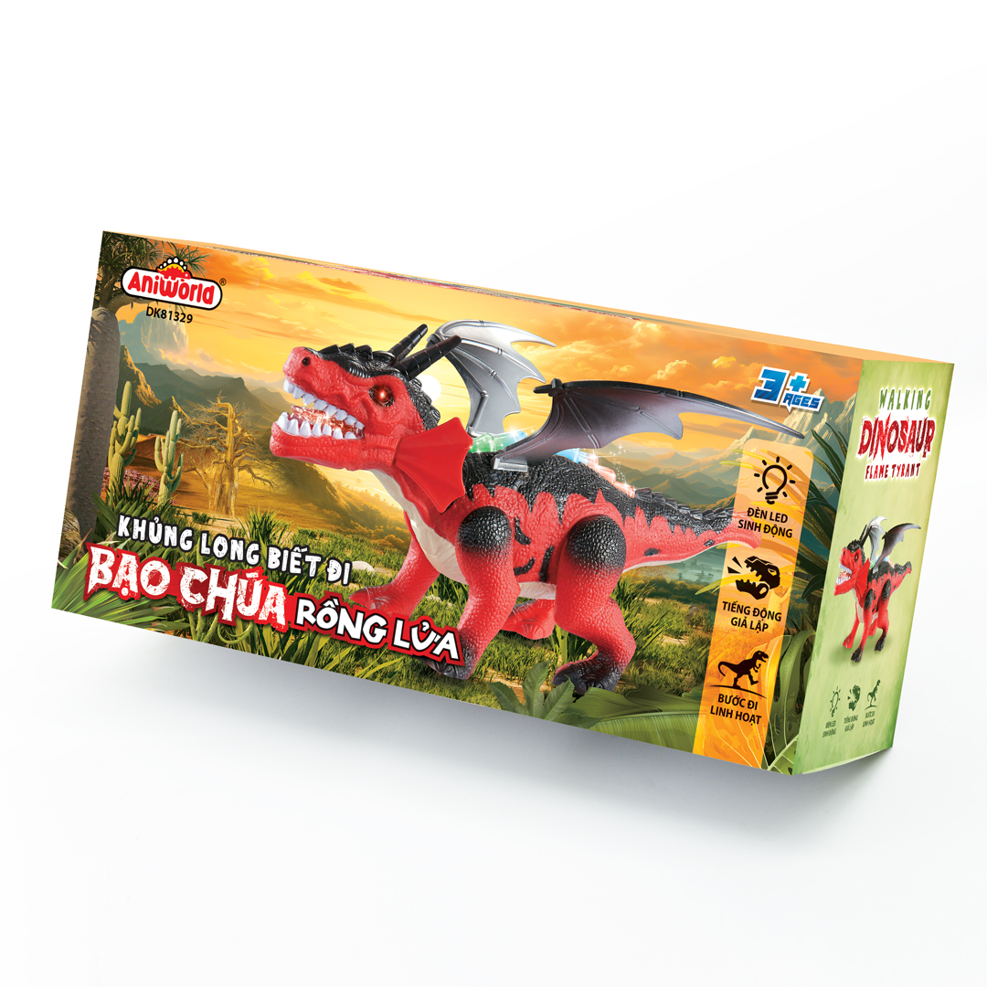 Khủng long biết đi - Bạo chúa rồng lửa, DK81329 – DUKA.VN