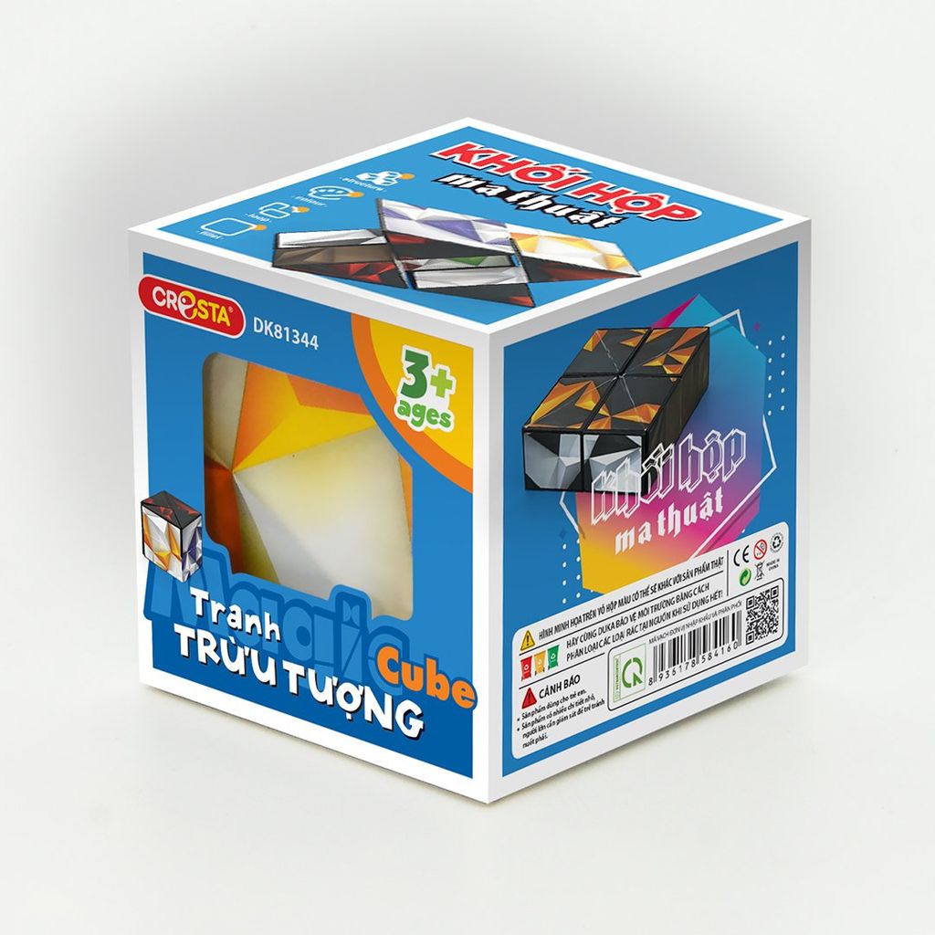 Khối ma thuật - Tranh trừu tượng,DK81344