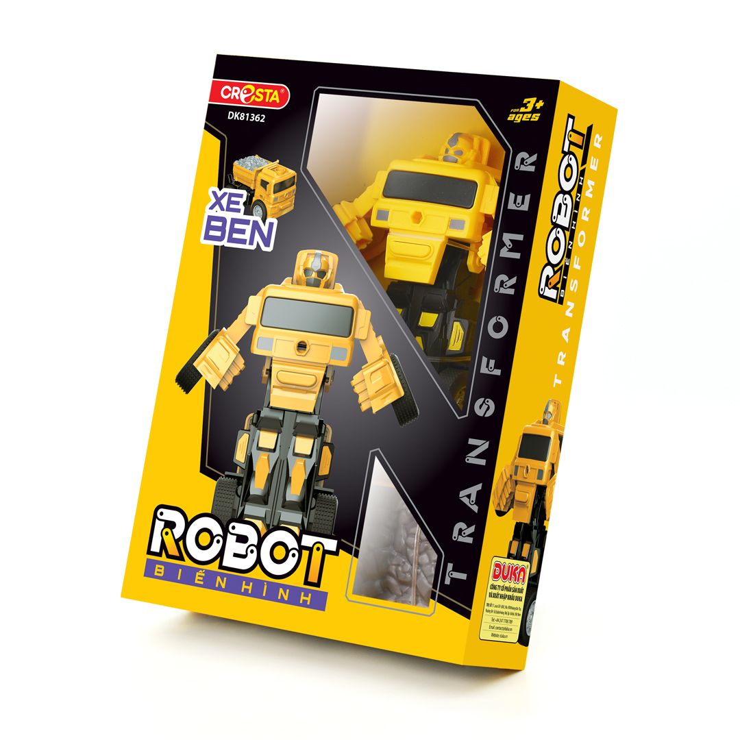 Robot biến hình - Xe ben,DK81362