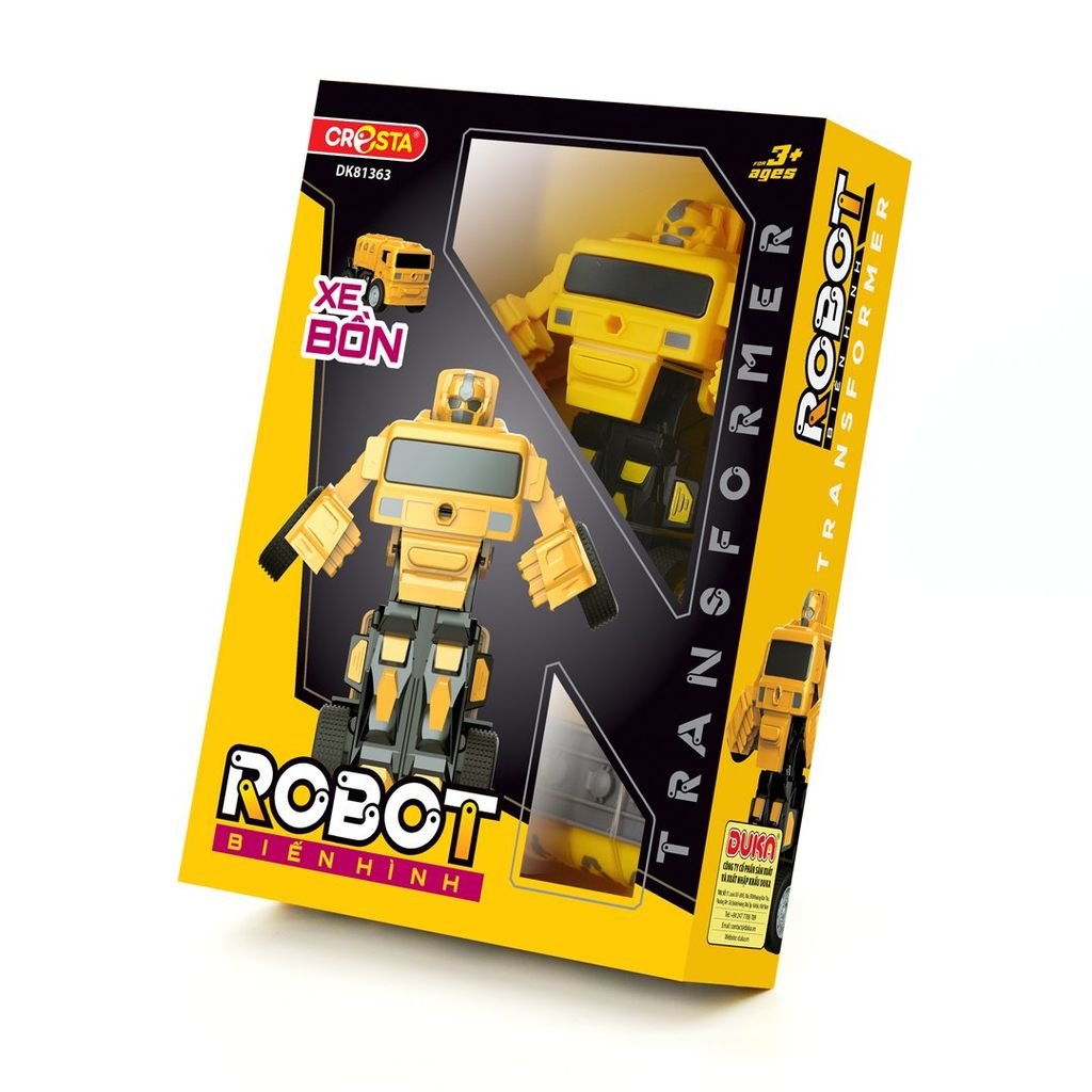 Robot biến hình - Xe bồn,DK81363