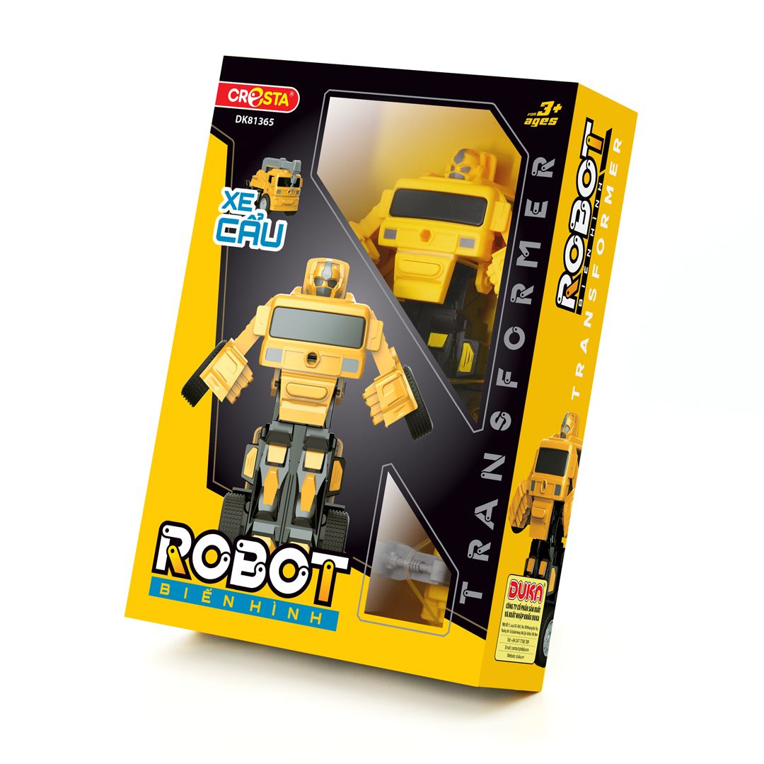 Robot biến hình - Xe cẩu,DK81365
