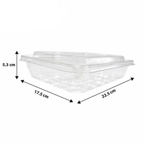 Hộp nhựa PET - 175 - Hộp Nhựa Đựng Thức Ăn, Trái Cây