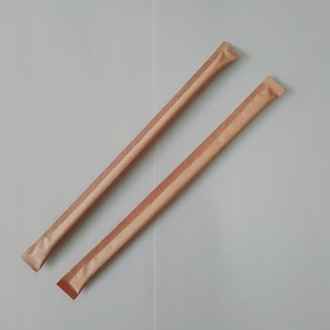 Ống Hút Trong / Đen / Màu Bọc Màng Giấy - ɸ6, ɸ8, ɸ12