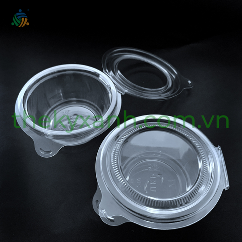 Hủ Nhựa PET 2OZ Nắp Liền - Hủ Đựng Sốt Nắp Liền - Hủ Nước Chấm Nắp Liền