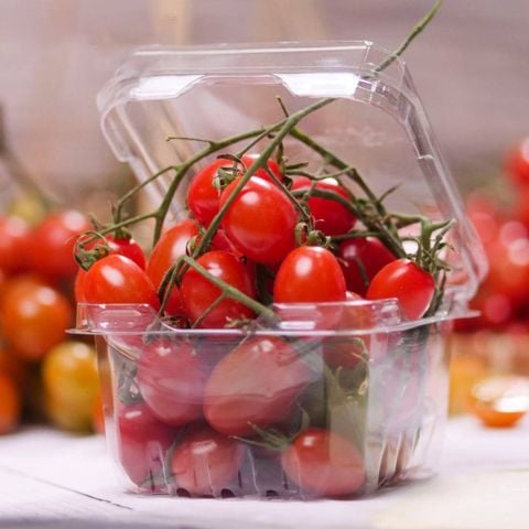 Hộp Nhựa P250A / Hộp đựng dâu, cherry, cà chua bi