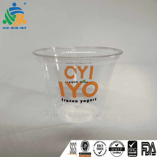  Ly Nhựa PET 93 - 9oz (IYO Frozen Yogurt) 