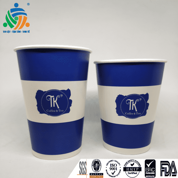  Ly Giấy 90 - 16oz 2PE (TK COFFEE & TEA) 