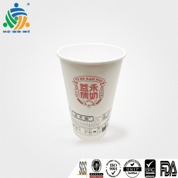  Ly Giấy 90 - 16oz 1PE (Yi He Tang) 