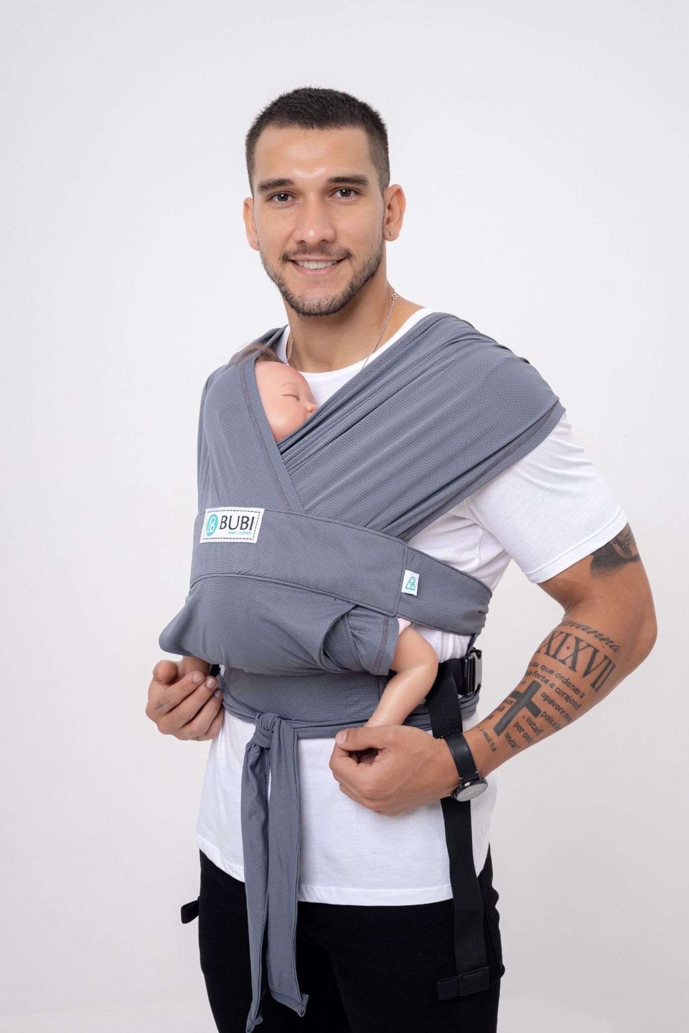  BUBI Sling Gen 2 Plus - Chống tia UV - Xám chì 