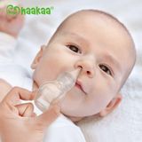  Haakaa - Ống hút dịch mũi silicone cho bé 