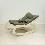  BUBI Bouncer - Cream Frame w Green Top 