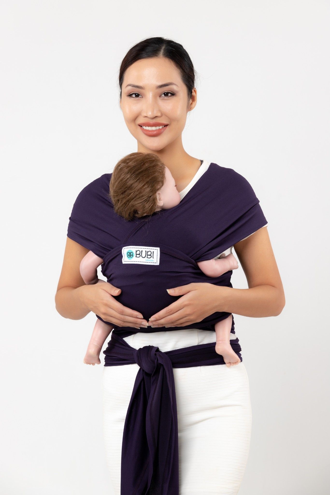  BUBI WRAP - Lưới co dãn - Tím đậm 