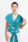  BUBI WRAP - Lưới co dãn -  Xanh Turquoise 