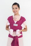  BUBI WRAP - Lưới co dãn - Hồng sen 