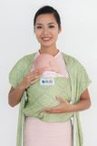  BUBI WRAP - Thun TC - Xanh lập thể 