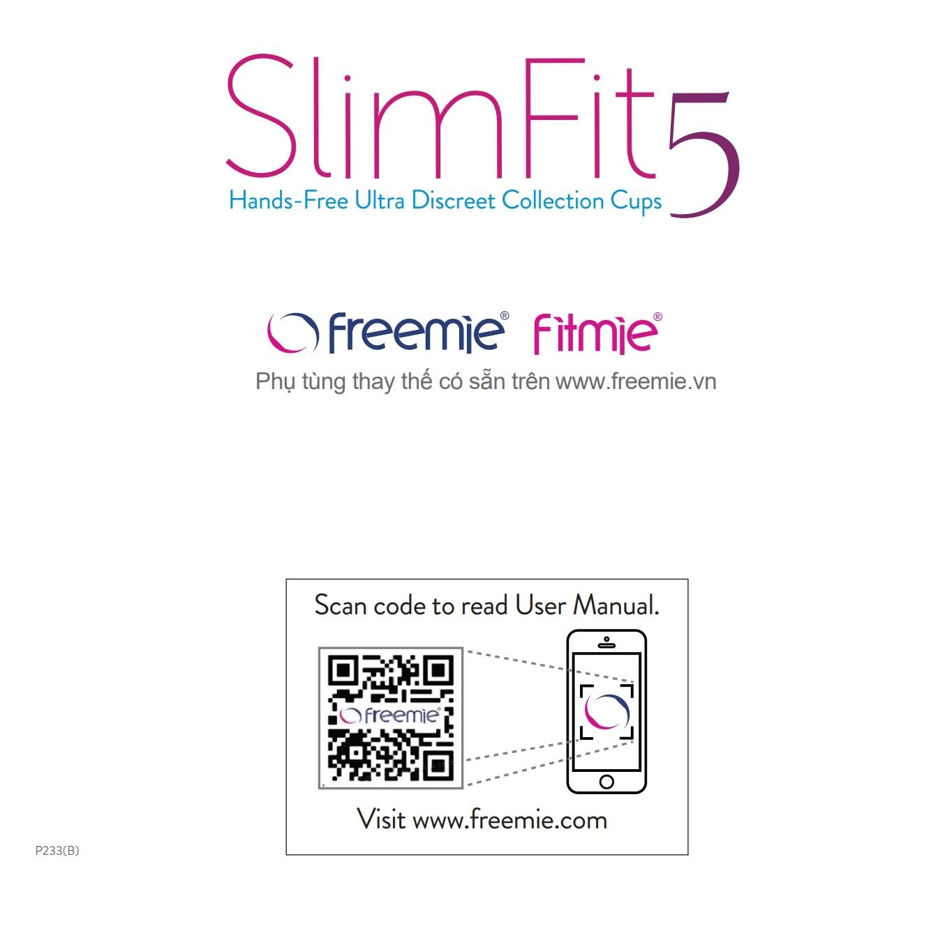  Freemie SlimFit5 - Cup Hút Sữa siêu mỏng 