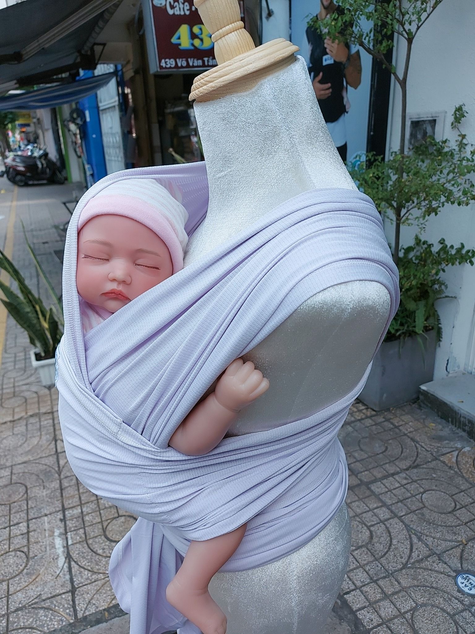  BUBI WRAP - Chống tia UV  - Tím nhạt 