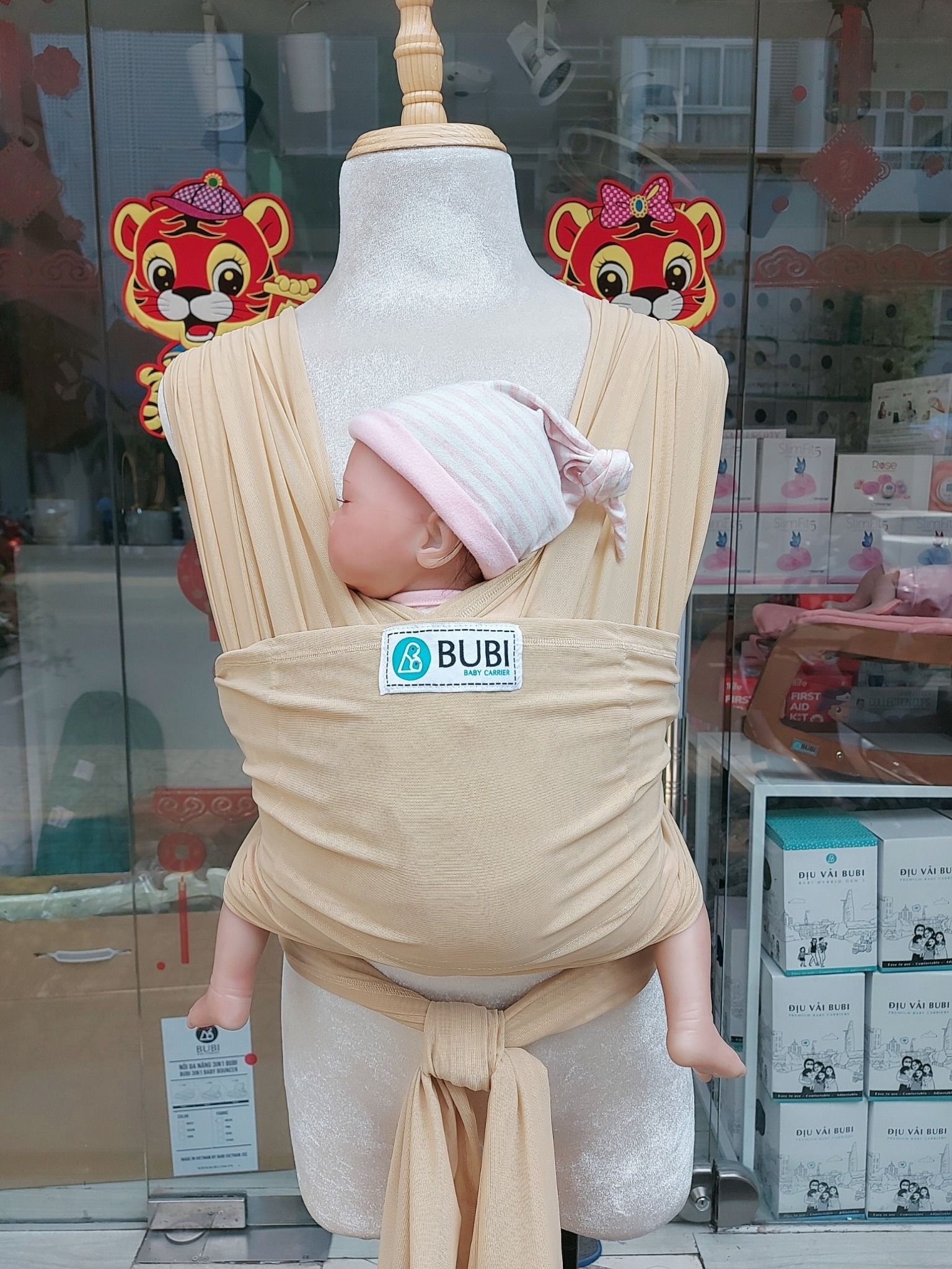  BUBI WRAP - Lưới - Be siêu mỏng 