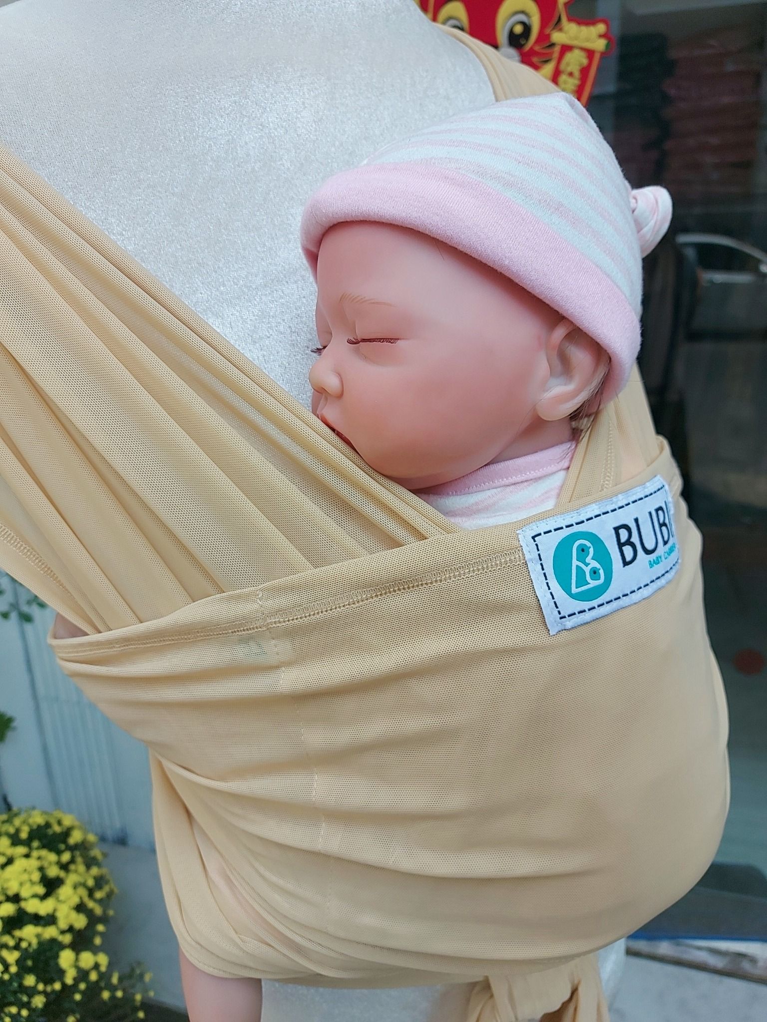  BUBI WRAP - Lưới - Be siêu mỏng 