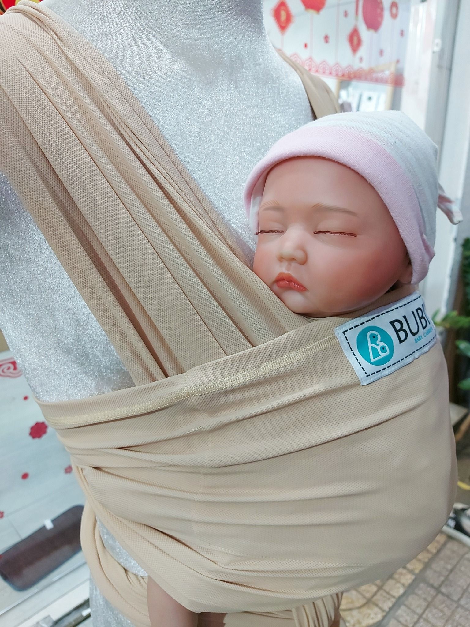  BUBI WRAP - Lưới - Be dày mịn 