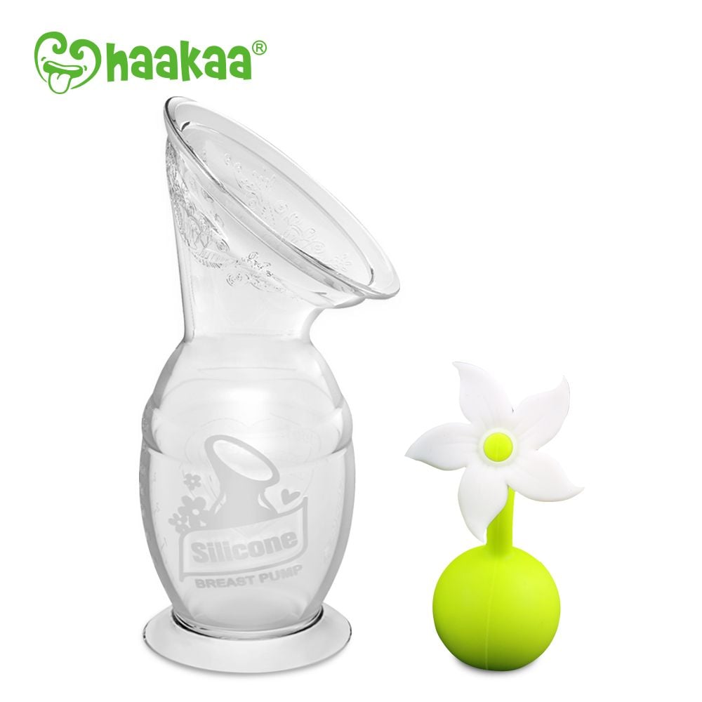  Haakaa 150ml kèm nút Nắp chặn bông hoa 