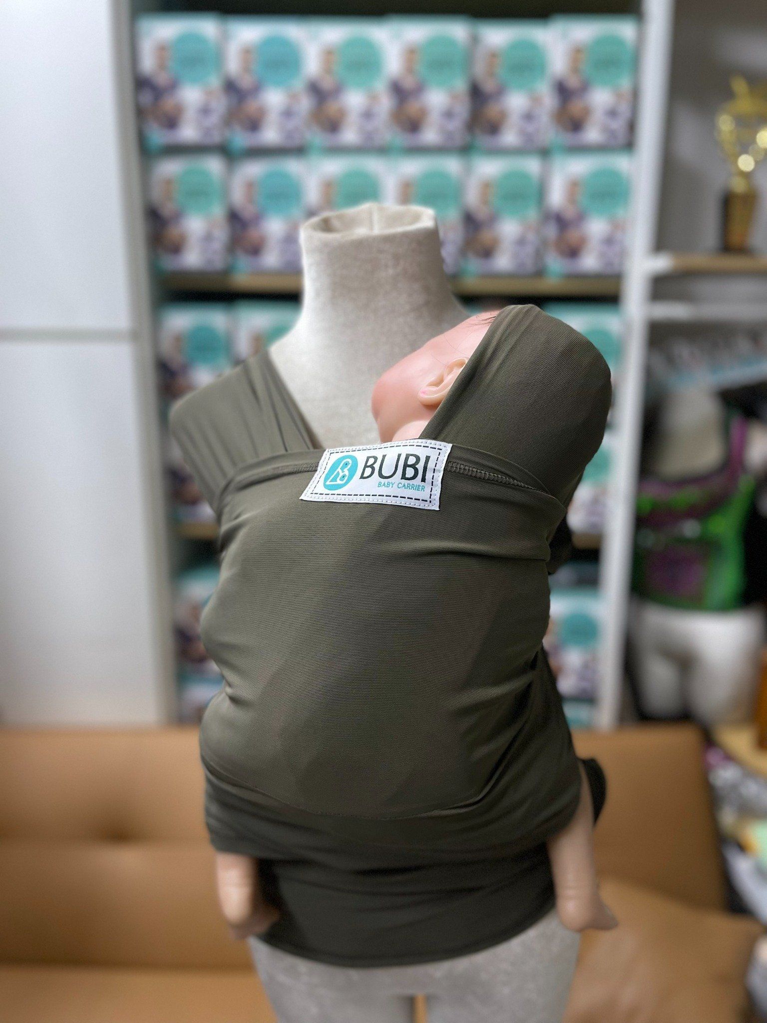  BUBI WRAP - Lưới - Xanh Rêu 